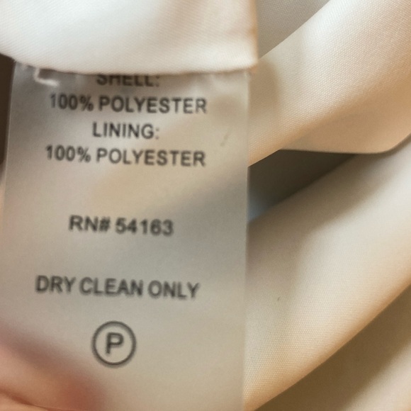 Calvin Klein Black Sheath Dress with Laser Cut Floral Pattern Size 6 - Picture 9 of 9